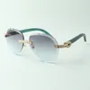 Gafas de sol Classic XL Diamond 3524027 con gafas de brazos de madera Tal Natural, Ventas directas, Tamaño: 18-135 mm