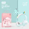 2021 Novo fone de ouvido com fio de fone de ouvido G19 Laptop Mobile Game Headset
