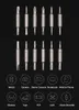 Newest HOTO 24 in 1 Precision Screwdriver Aluminum Alloy Magnetic Bit Storage Pen-shaped Portable QWLSD004 Screwdriver 24 Models of Steel Bi