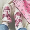 Spring New Women Vulcanized Shoes Fashion Cashew Nut Flower Print Ladies Shoes Round Toe Comfort Flat Women Vulcanized Shoes Y0907