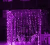 Светодиодная занавеска лампа рождественская сказка на открытом воздухе свадебная вечеринка