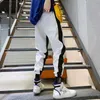 Hip hop sokak kıyafeti erkekler harem kargo pantolon Koreli jogger eşofman