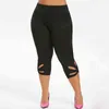 5XL Plus Size Leggings Mulheres Cintura Alta Legging Ginásio Roupas Jogging Femme Leggins Elastic Sports Calças Stretch Fitness Calças 211204