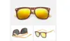 Mode bambou lunettes de soleil hommes en bois lunettes de soleil femmes miroir Original bois lunettes Oculos de sol masculino