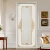 PVC Door Mural Wall Decals Art 3D Plaster Pattern Door Sticker Home Decor Picture Self Adhesive Waterproof Wallpaper For Bedroom 201009