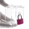 BDSM Game Lock Key Storage Box Password Box 18+ Self Locking Self-regulation Chastity Cage key holder keyholder Box Sex toys S0824