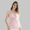 Zomer Borstvoeding Sling New Cross-Comfortable Stretch Home Nursing Without Bra Nursing Clothes Y0925