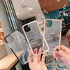 Dual Color Transparent Clear Cases TPU TPE Air Cushion Drop Full Protective Stocksäker baksida för iPhone 14 13 12 Mini 11 Pro M9252628