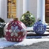 Party Decoration 60cm Christmas Balls Tree Decorations Gift Xmas Hristmas för Home Outdoor Toys År 2022