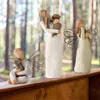 Mom And Son Figurine Home Ornament Minimalist Resin Crafts Dad And Children Sclupture Decor Tabletop Christmas Gift For Family G099991566