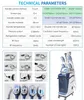 Многофункциональный 5 ручек -16DEGREE Cool Tech Body Body Shulpting Failite Fat Machine с Lipolaser Cavitation RF Sliume System, OEM / ODM Service