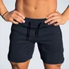 Nowa Moda Mężczyźni Sportowe Spodenki Brzegowe Spodnie Bawełniane Kulturystyka Spodnie dresowe Fitness Krótki Jogger Casual Gyms Mężczyźni H1210