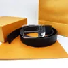 Men Design Belts Classic fashion luxury casual letter smooth buckle womens mens leather belt width 3.8cm with box