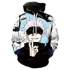 Heren Hoodies Sweatshirts 3D Gedrukt Heren / Dames Hoodie Modieuze en Knappe Kawaii 2021 Autumn Animated Hooded Sweatshirt Anime Clo