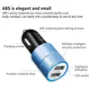 Billaddare Mini Dual USB-laddningsadapter 2.1a Double USB 2 Port för iPhone 11 x XS plus Samsung Galaxy S7 S8 med OPP-paketet