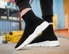 Good Quality Red Black Speed Trainer Casual Shoes Man Woman Sock Boots Stretch-Knit Boot Race Runner Sneaker High top,size 36-45