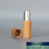 Förpackning Flaskor 5g Lip Stick Tube Bamboo Shell Natural Health Plastic Liner DIY Tom behållare bärbar concealer lipgloss