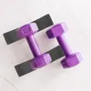Ankle Support 4Pcs Gym Dumbbell Holder Wear-resistant Stand Plastic