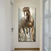Toile verticale moderne cheval peinture Cuadros peintures sur le mur décor à la maison toile affiches impressions photos Art no frame4078324