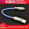 CX31993 tipo c adaptadores DAC fone de ouvido amp dongle com saída de 3,5 mm SNR128DB PCM 32B / 384KHz para Android Windows10 telefone chamada de áudio USB