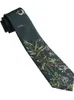 2021 мода мужской мужской оригинальный дизайн бамбуковый серебристый темно-зеленый галстук национальная древняя луна элегантный галстук