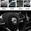 Steering Wheel Bling Crystal Emblem Shiny Accessory Interior Decal Sticker for Mercedes Benz All Car A B C E GLC CLA GLE GLK GLS