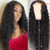 30 inch Water Wave Lace Front Wig 5x5 Lace closure Human Hair Wigs 250% Brazilian Water Curly Frontal Wigs