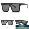 Sunglasses Oversized Square Diamond Women Big Frame Flat Top Luxury Crystal Vintage Sun Glasses Rhinestone Shades UV400