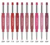 Miss Rose Donna Rossetto Lip Liner Matita Velluto Opaco Impermeabile Facile da Indossare Rotazione Automatica Multifunzione Trucco Labbra Doppie