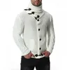 Mode épais chandails Cardigan manteau hommes Slim Fit pulls tricot fermeture éclair chaud hiver affaires Style hommes vêtements 210818