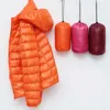 Lightweight Padded Jacket's Spring Hooded Ultralight Quilted Coat för varm vinter Nedrockar Ljuspuffer 211013