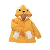 Winter Children Casual Long Sleeve Hooded Single Breasted Cute White Pockets Hoodies Baby Girls 0-18M 210629