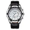 Horloges Langlishi 2021 Fashion Mens Horloges met roestvrijstalen Top Sports Business Quartz Horloge Heren Relogio Masculino
