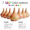 400ml Air Ultra Humidifier Essential Oil Diffuser Aroma Lamp therapy Electric Mist Maker for HomeWood Y200111