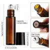 600pcs 10ml Glass Roll on Bottles with Metal Balls, Essential Oil Roller Bottles for Essential Oil, Roller Ball Bottle for Liquid