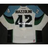 001 تخصيص ECHL 2013 14 Alaska Aces 42 Nick Mazzolini بعيدا جيرسي الهوكي جيرسي أو مخصص أي اسم أو رقم الرجعية جيرسي