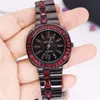 Vente de montres-bracelets !!!Discount Rhingestones en cristal de type Crystal Watch des femmes MEAU Japon Mouvement Metal Ceramic Girl's Gift1961854