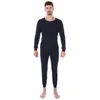 Automne hiver hommes sous-vêtements thermiques costumes brossé épais garder au chaud bas polaire long Johns caleçons sous-vêtements ensemble 211211