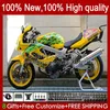 Honda VTR1000F用ボディキットSuperHawk VTR1000 51NO.47 VTR 1000 F 1000F 97 98 99 00 01 02 03 04 05 VTR-1000F黄色グリーン1997 1998 2003 2003 2005フェアリング