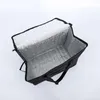 Portable Lunch Cooler Bag Składany Izolacja Piknik Ice Pack Drink Nośnik Wyjąć Torby termiczne izolowane Torby dostarczające