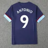 2021 2022 #9 ANTONIO Home Red Soccer Jersey #41 RICE #20 BOWEN #15 DAWSON Away Blue Soccer Shirt 21/22 #10 LANZINI #16 NOBLE 3rd football shirts Uniforms Men Adult