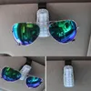 Other Interior Accessories Portable Car Glasses Cases Crystal Rhinestone Sun Visor Sunglasses Folder Ticket Receipt Card Clip Auto