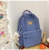 Nylonowe torby wielofunkcyjne podwójne zamek błyskawiczne plecak nastolatek dziewczęta laptopa laptopa torba na ramię koreańskie w stylu szkolnym plecaki ronaldo z zawieszką