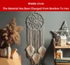 Bohemian Hand Woven Elegant Beautiful Hanging Hoops Wall Decor for Home Living Room Macrame Tapestry Mur suspendu boho 210310