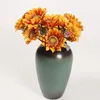 Decoratieve bloemen kransen prachtige geel zonnebloem boeket voor bruid bruiloft prachtige bloem vriendinnen verjaardag verrassend pre