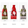 Christmas Wine Bottle Cover Gnome Snowflake Champagne Knitted Sweater Xmas Home New Year Party Decoration PHJK2108