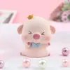 かわいいピンクの樹脂の赤ちゃん豚DIY飾りの装飾のための飾りの装飾ホームデスクトップの装飾漫画のギフトデスク車のケーキの装飾