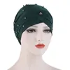 Muslim Head Cap for Women Solid Turban Bonnet Caps Fashion Inner Hijab Femme Beanie Wrap Hat Turbannets