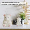 Craft Tools Silicone Candle Mold 3D Bear Molds voor Epoxy Resin Diy Handmade Soap Making Supplies1799730