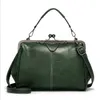 2021 New Luxury Women's Bag Moda Messenger Bolsas Bolsa All-Match Oil Leather One-ombro Messengers Pack
